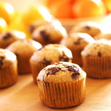Muffins amandes & pépites de chocolat – Recette Végétalienne